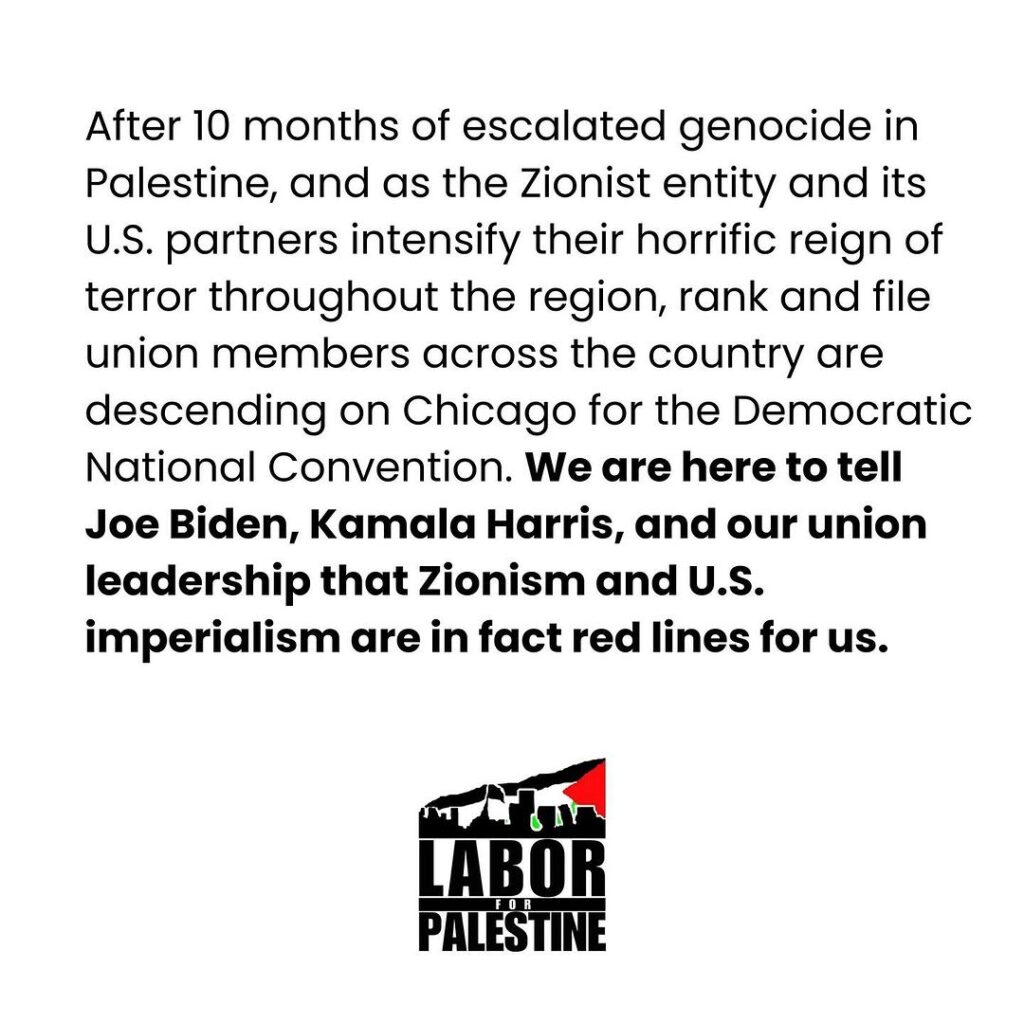 Labor Stands With Palestine (Labor for Palestine National Network
