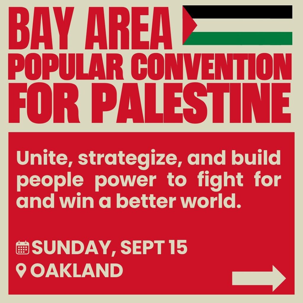 Bay Area Popular Convention for Palestine | Labor for Palestine